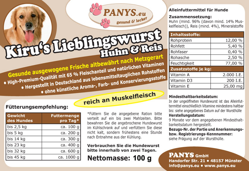 Kirus Lieblingswurst
